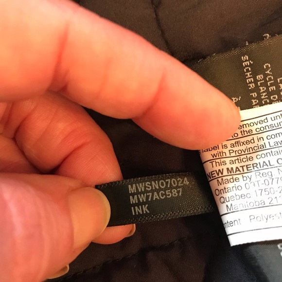 Marc New York Andrew Marc Stretch Faux Down Puffer Vest Blue Size XS Full Zip - Picture 6 of 8